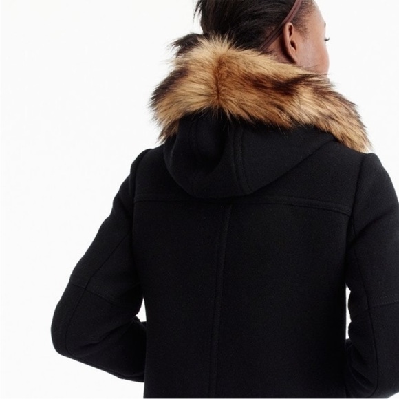 NWT J. Crew Chateau Parka in Italian Stadium Cloth Wool - Picture 4 of 7